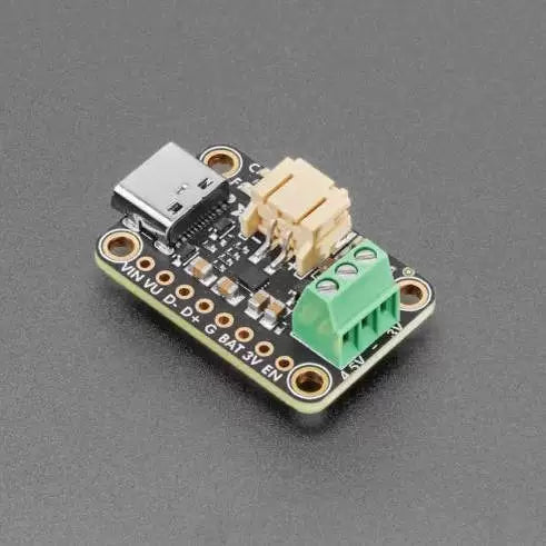 6092 BQ25185 USB / DC / Solar Charger With 3.3V Buck Board