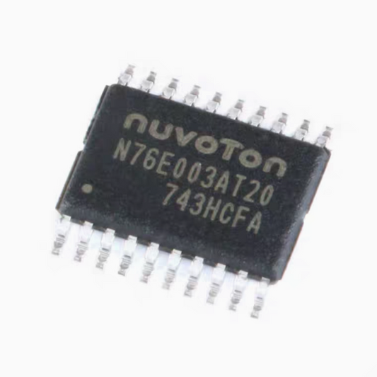 The Original Genuine Surface Mount N76E003AT20 TSSOP-20 Is Compatible And Can Replace The STM8S003F3P6 Chip