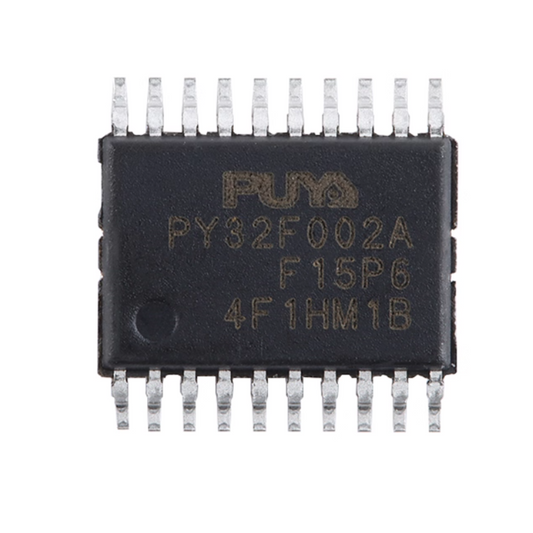Original PY32F002AF15P6TU TSSOP-20 ARM Cortex-M0 32-Bit Microcontroller -MCU