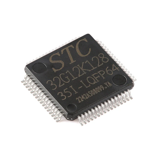 Brand-New Original STC32G12K128-35I-LQFP64 32-Bit 8051 Core Single-Chip Microcomputer Chip