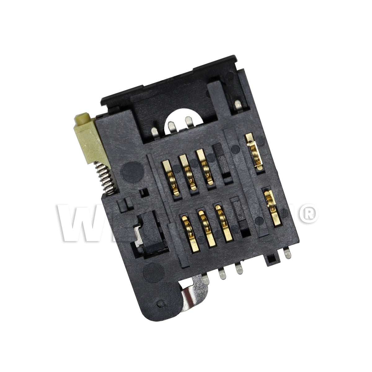 SIM Card Connector,Tray Type,6P+2P,H=3mm,Without Post