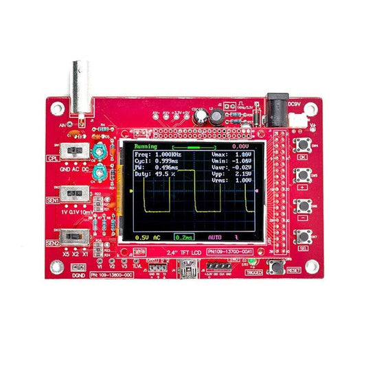 DSO138 Oscilloscope Production Kit Electronic Learning Kit Handheld Pocket Oscilloscope DIY