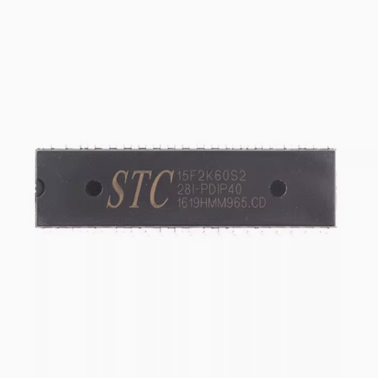 Original Genuine STC15F2K60S2-28I-PDIP40 Single-Chip Microcomputer Integrated Circuit IC Chip