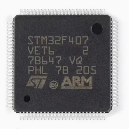 Original Genuine STM32F407VET6 LQFP-100 ARM Cortex-M4 32-Bit Microcontroller MCU