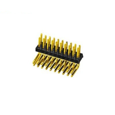 1.27mm Pitch Pin Header Double Row DIP 90°