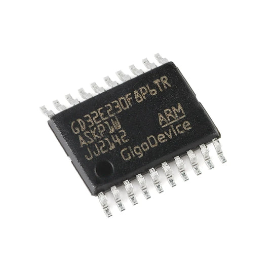 Original GD32E230F8P6TR TSSP-20 ARM Cortex-M23 32-Bit Microcontroller -MC