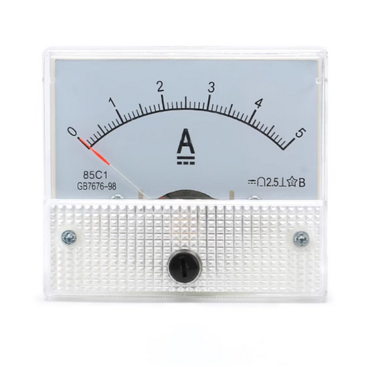 85C1 1A/2A/3A/5A/10A/20A/30A DC Pointer Ammeter Head Mechanical Head