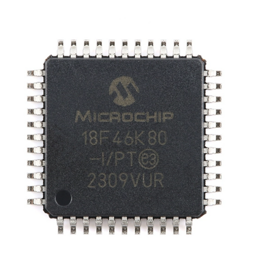 Original PIC18F46K80-I/PT TQFP-44 44 Pin Enhanced Flash Microcontroller Chip