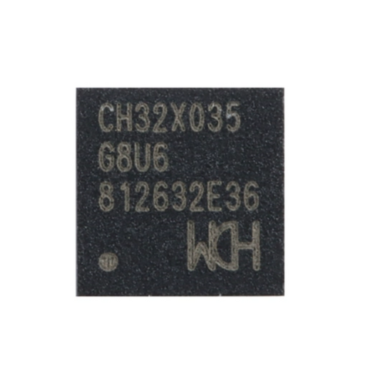 Original Genuine CH32X035G8U6 QFN-28 RISC-V Core 32-Bit Microcontroller -MCU